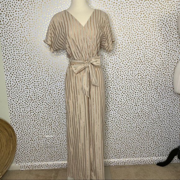 H&M Shimmer Crinkle Jumpsuit - Picture 2 of 2